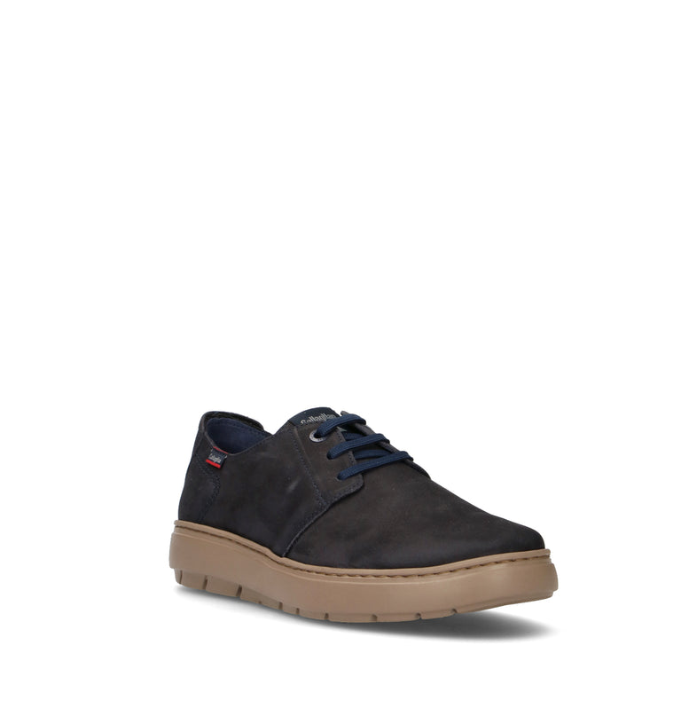 CALLAGHAN Stringata uomo blu in nabuk