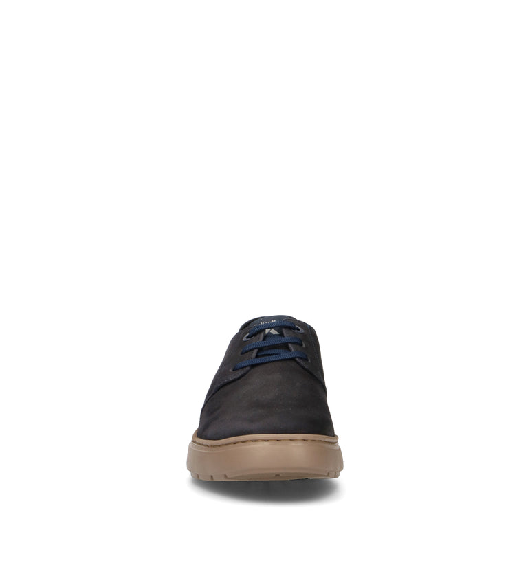 CALLAGHAN Stringata uomo blu in nabuk