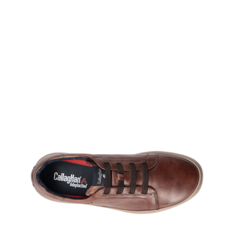 CALLAGHAN Sneaker uomo marrone in pelle