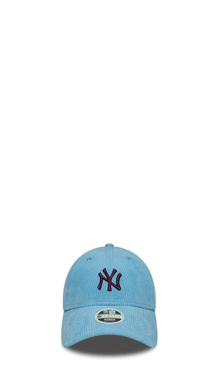 NEW ERA 9FORTY WOMEN Cappello  'NY Yankees' velluto azzurro