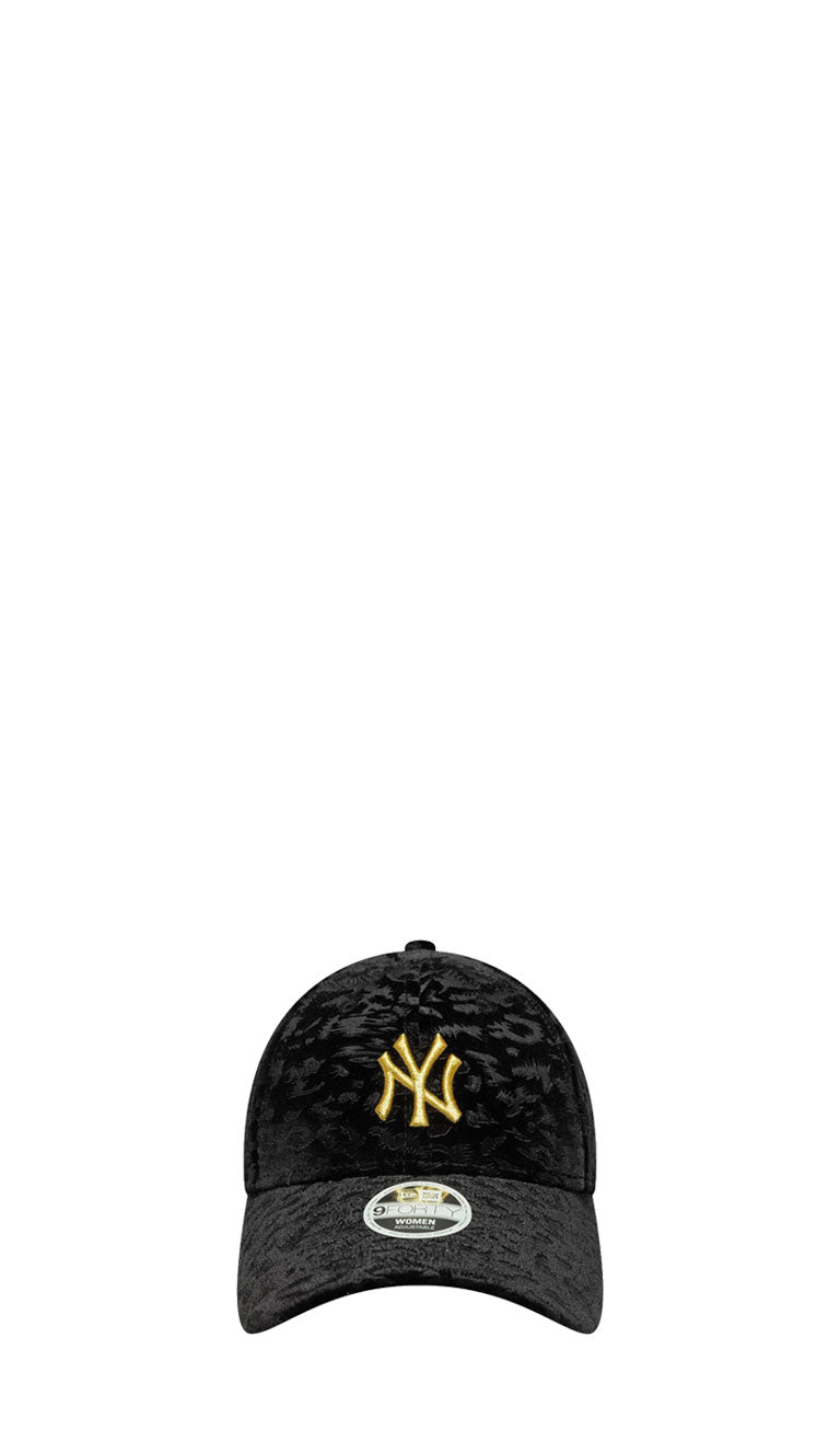 NEW ERA 9FORTY WOMEN Cappello 'NY Yankees' nero in velluto