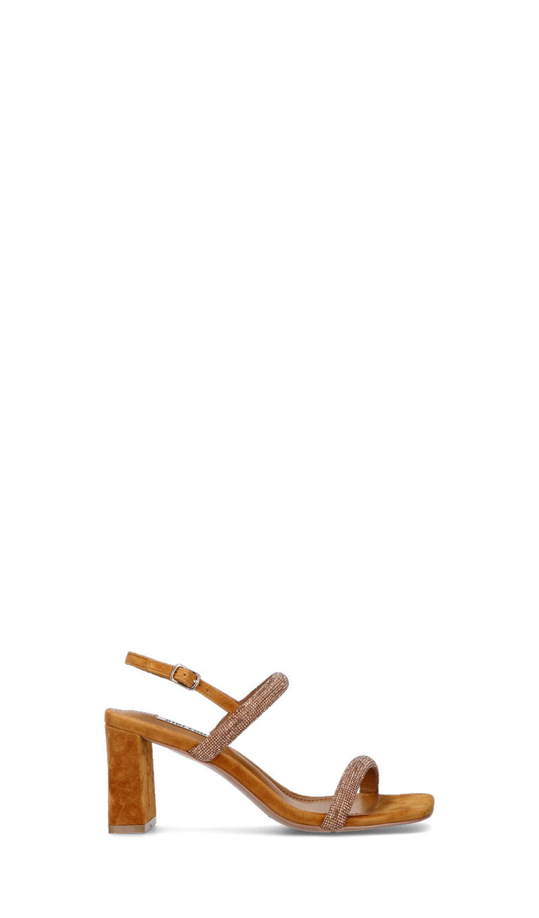 BIBI LOU Sandalo donna marrone in suede