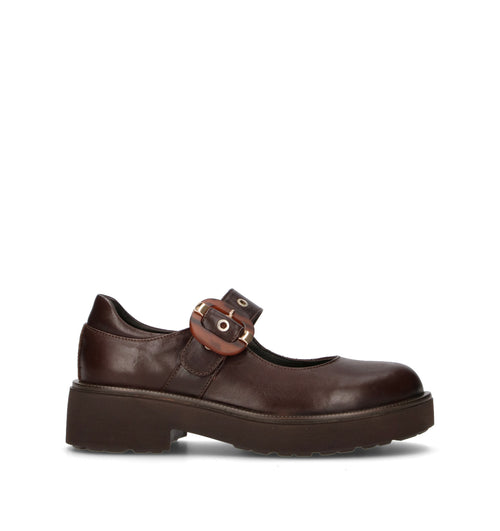 PIXY Ballerina donna marrone in pelle