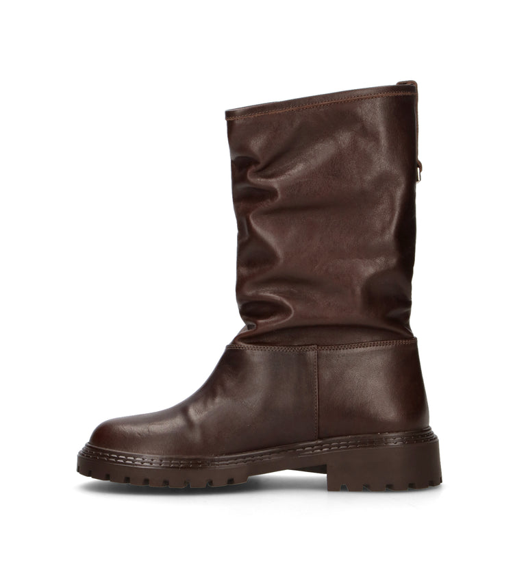 PIXY Stivale donna marrone in pelle