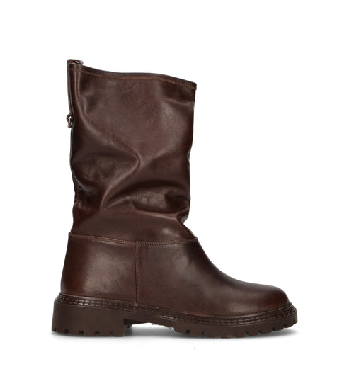 PIXY Stivale donna marrone in pelle