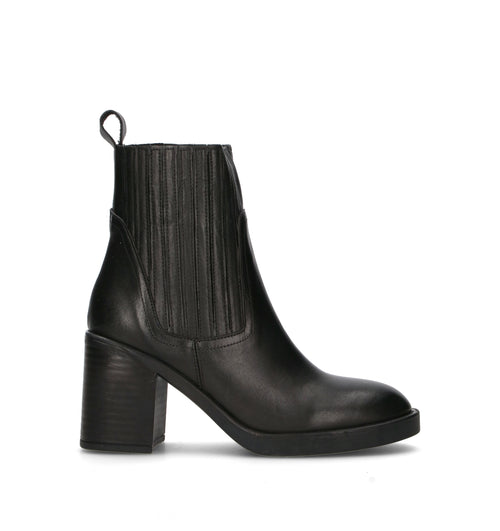 PIXY Tronchetto donna nero in pelle