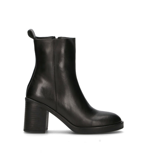 PIXY Tronchetto donna nero in pelle