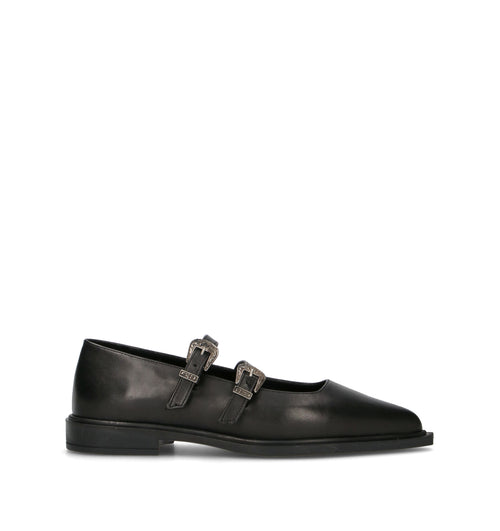 PIXY Ballerina donna nera in pelle