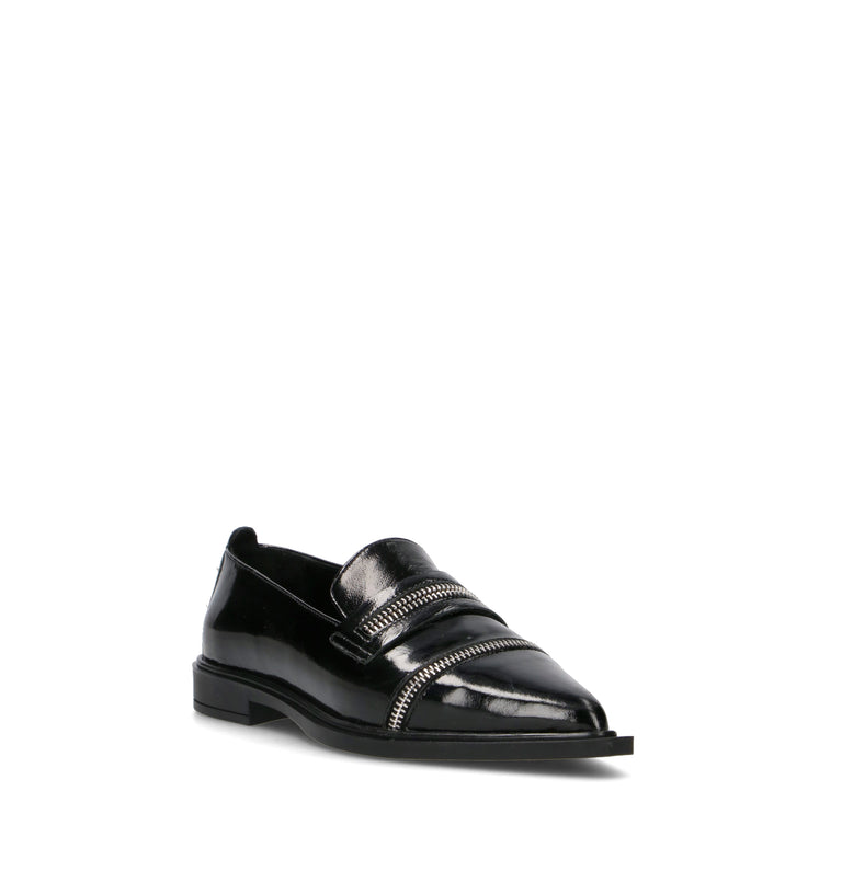 PIXY Mocassino donna nero in pelle