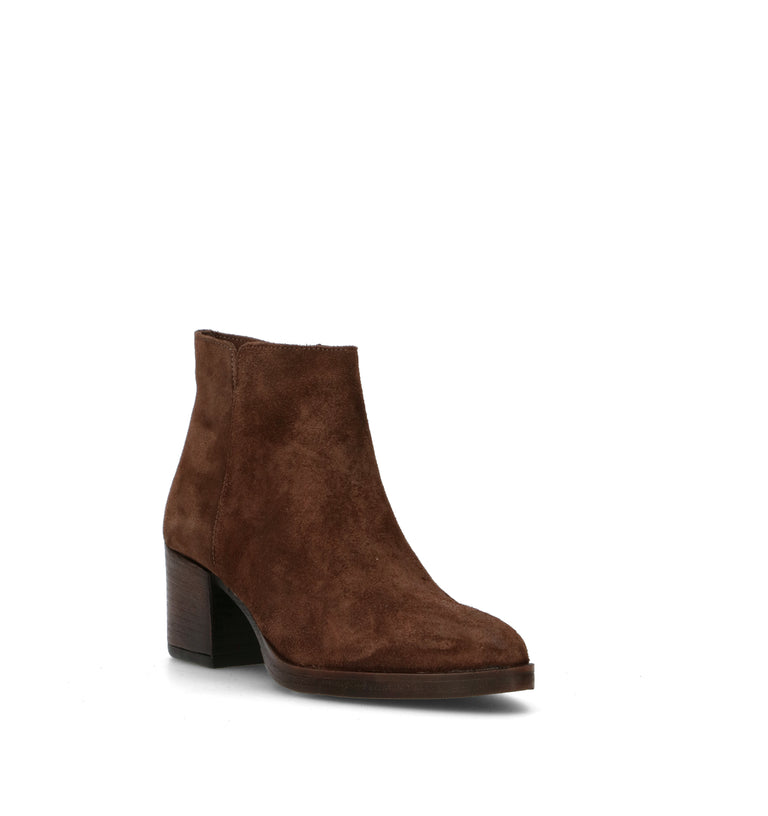 VARIOPINTO Tronchetto donna marrone in suede