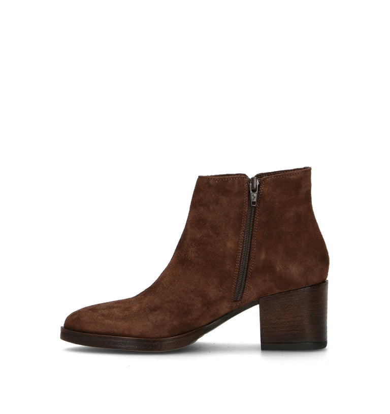 VARIOPINTO Tronchetto donna marrone in suede