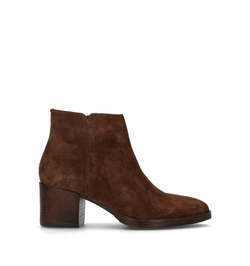 VARIOPINTO Tronchetto donna marrone in suede