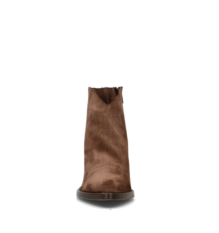 VARIOPINTO Tronchetto donna marrone in suede