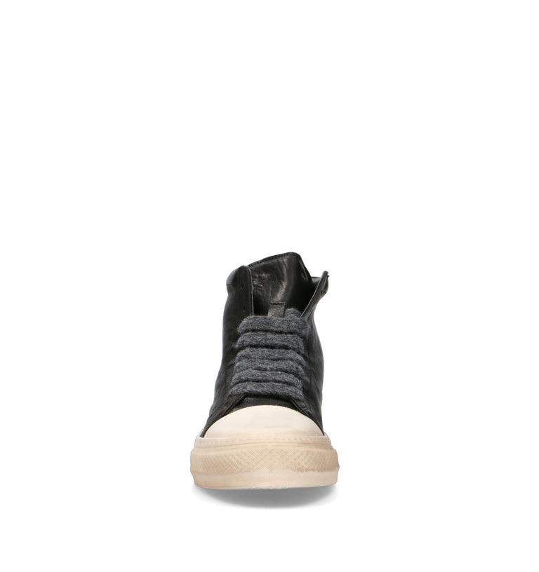 MOMA Sneaker uomo nera in pelle