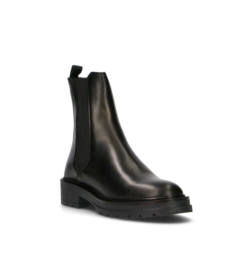 VARIOPINTO Beatles donna nero in pelle