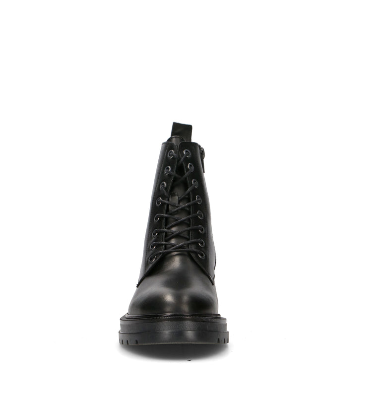 VARIOPINTO Anfibio donna nero in pelle