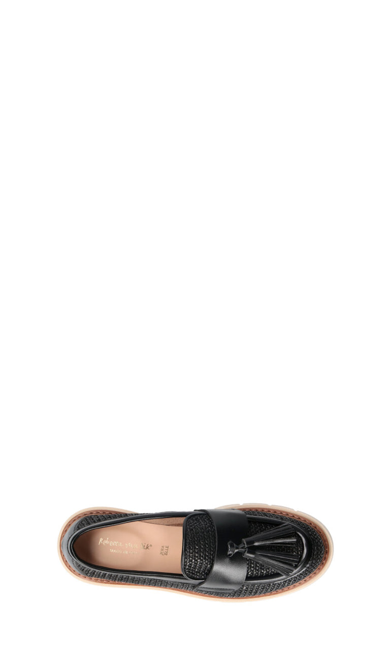 REBECCA VAN DIK Mocassino donna nera