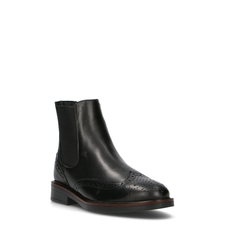 VARIOPINTO Beatles donna nero in pelle