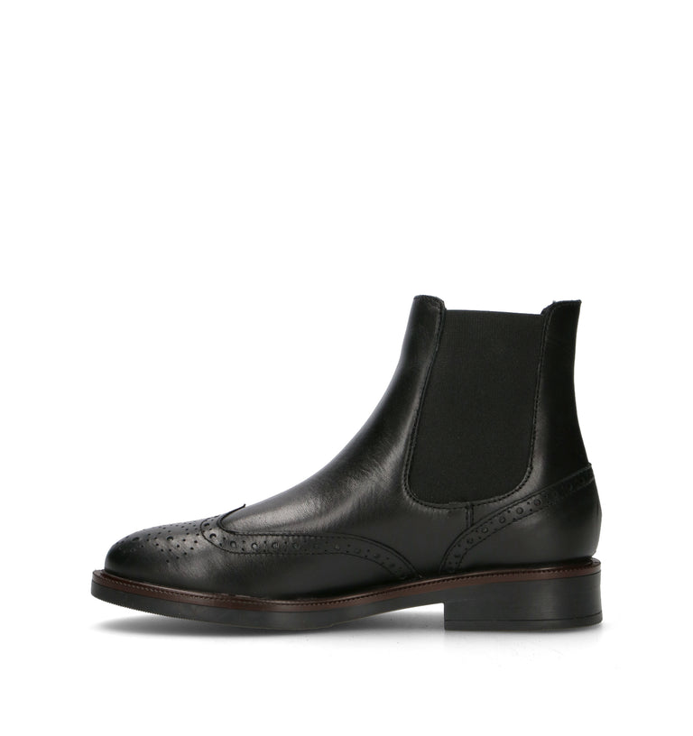 VARIOPINTO Beatles donna nero in pelle