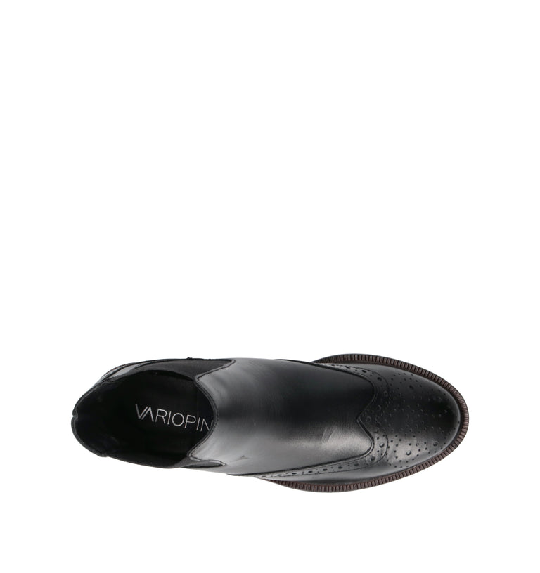 VARIOPINTO Beatles donna nero in pelle