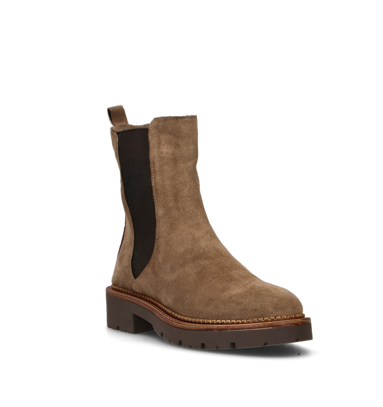 VARIOPINTO Beatles donna taupe in suede
