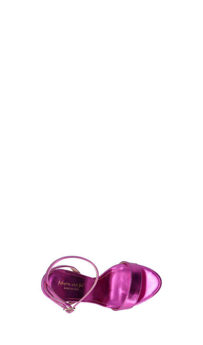 REBECCA VAN DIK Sandalo donna fucsia