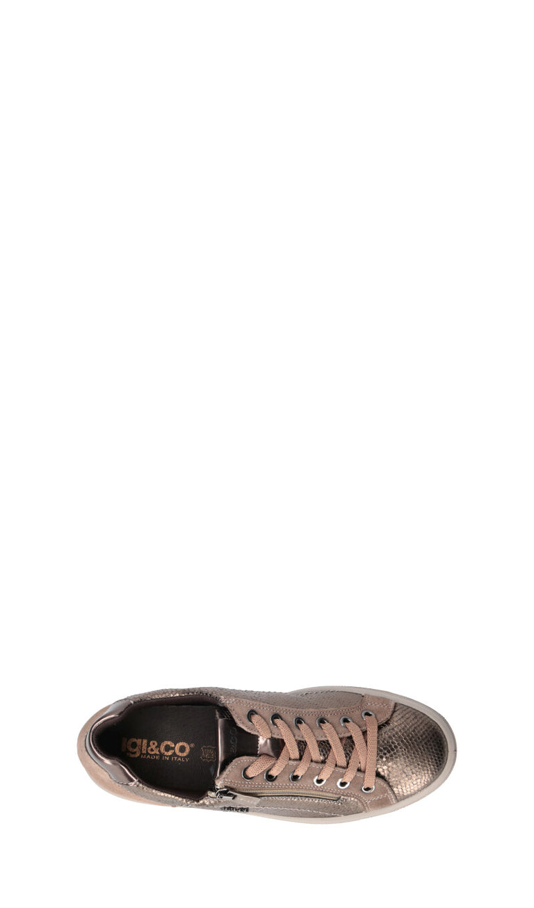 IGI&CO Sneaker donna bronzo in pelle
