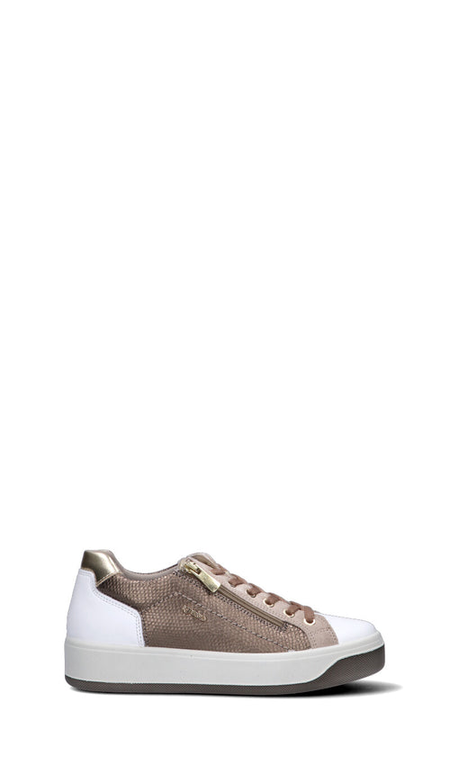IGI&CO Sneaker donna bianca/beige in pelle