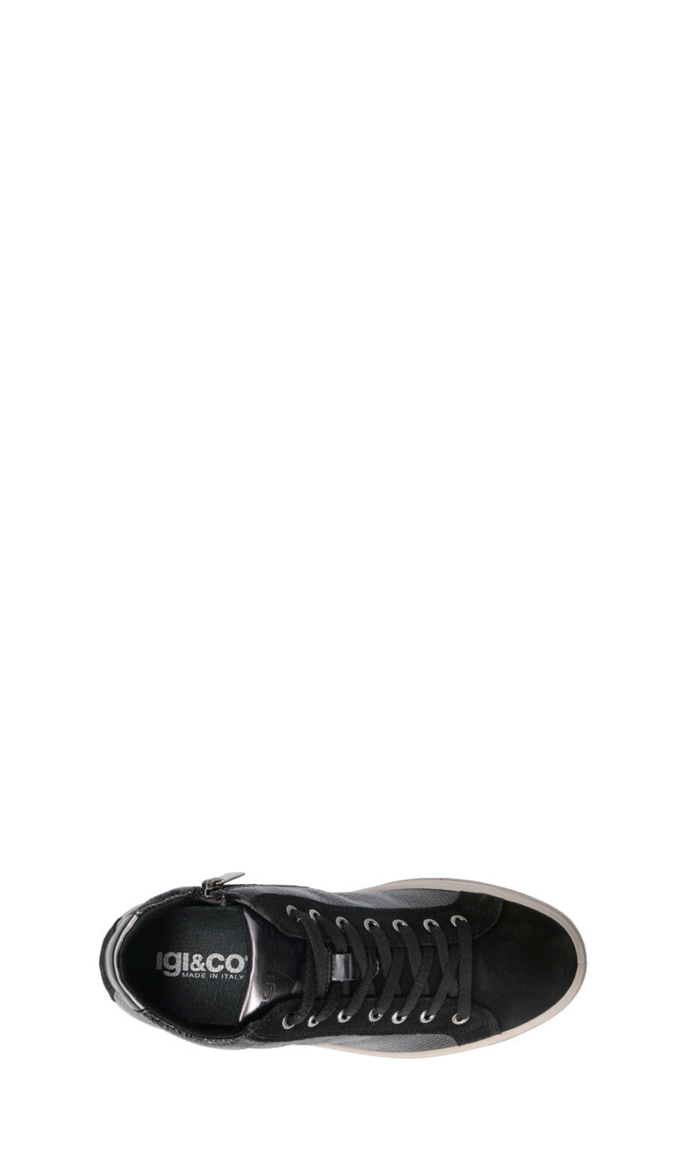 IGI&CO Sneaker donna nera in pelle