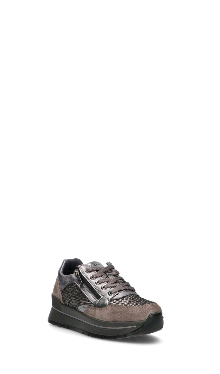 IGI&CO Sneaker donna grigia in pelle
