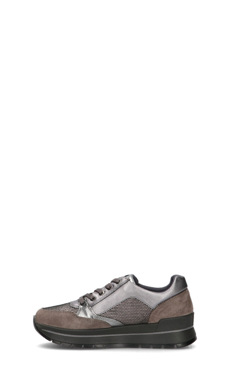 IGI&CO Sneaker donna grigia in pelle