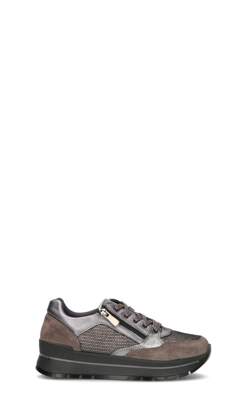 IGI&CO Sneaker donna grigia in pelle
