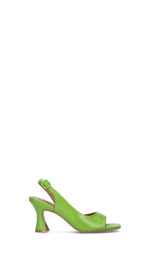 BIBI LOU Sandalo donna verde in pelle