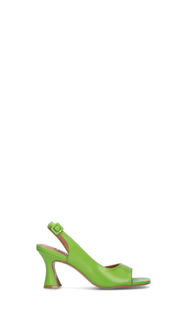 BIBI LOU Sandalo donna verde in pelle
