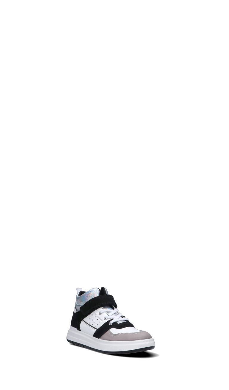 PRIMIGI Sneaker bimba bianca/nera in pelle