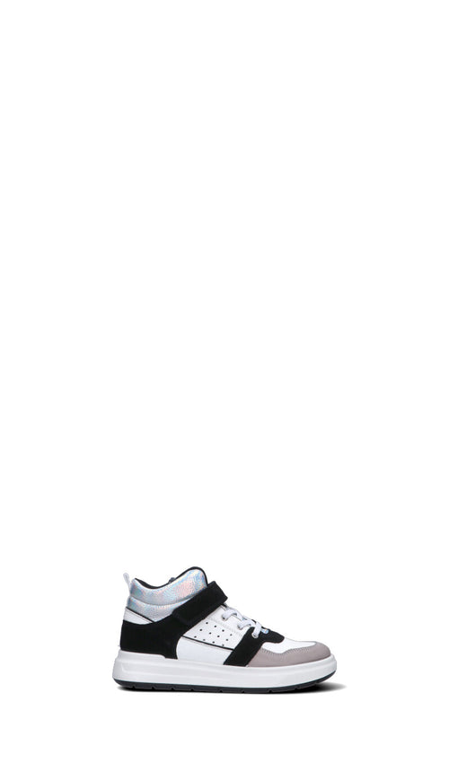 PRIMIGI Sneaker bimba bianca/nera in pelle