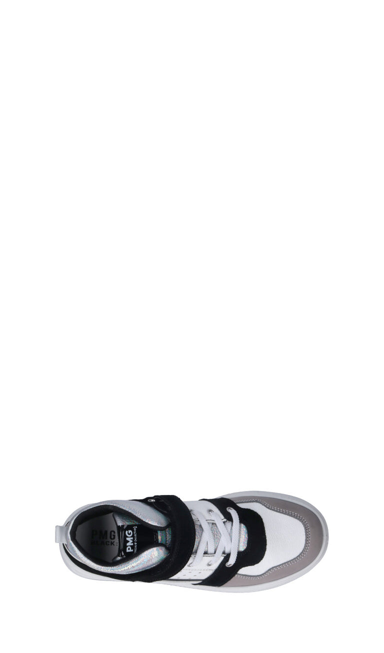 PRIMIGI Sneaker ragazza bianca/nera in pelle