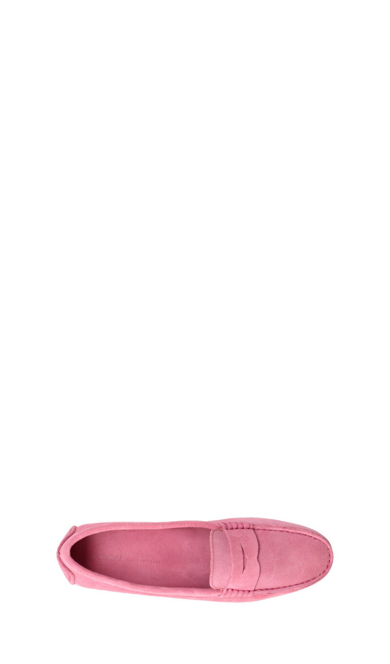FRAU Mocassino donna rosa in suede