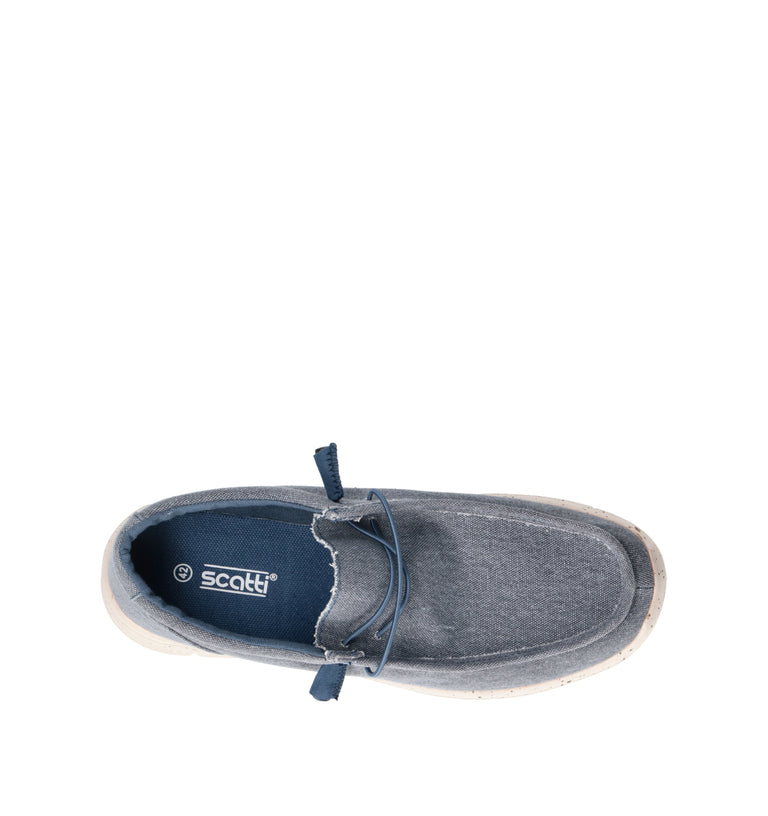 SCATTI Mocassino uomo blu