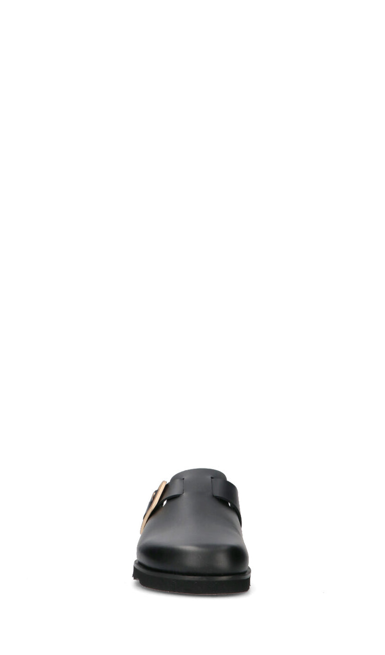 FREEDOM Sabot donna nera in pelle