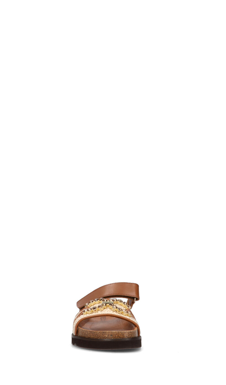 FREEDOM Ciabatta donna cuoio in pelle