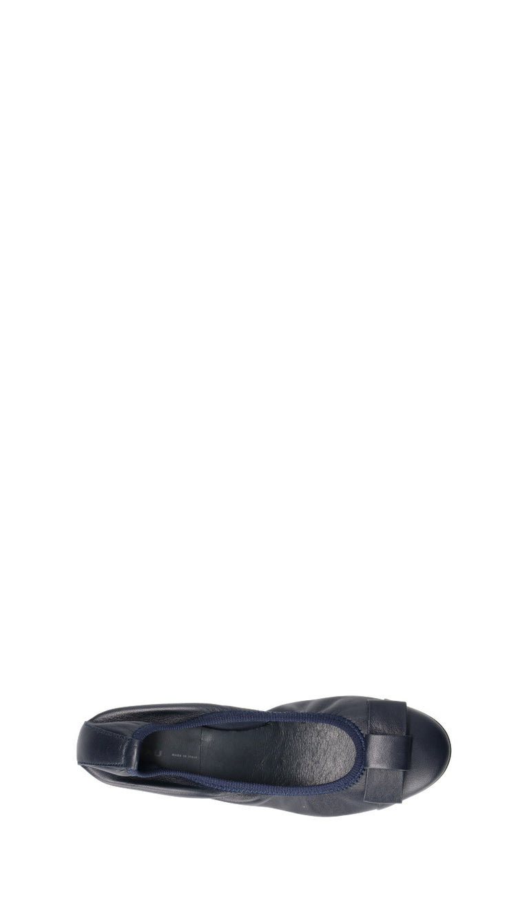 FRAU Ballerina donna blu in pelle
