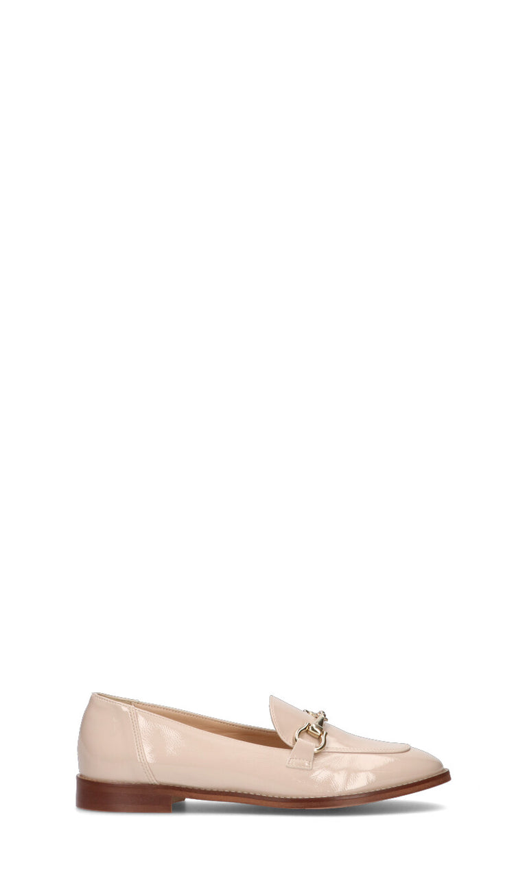 REBECCA VAN DIK Mocassino donna nude