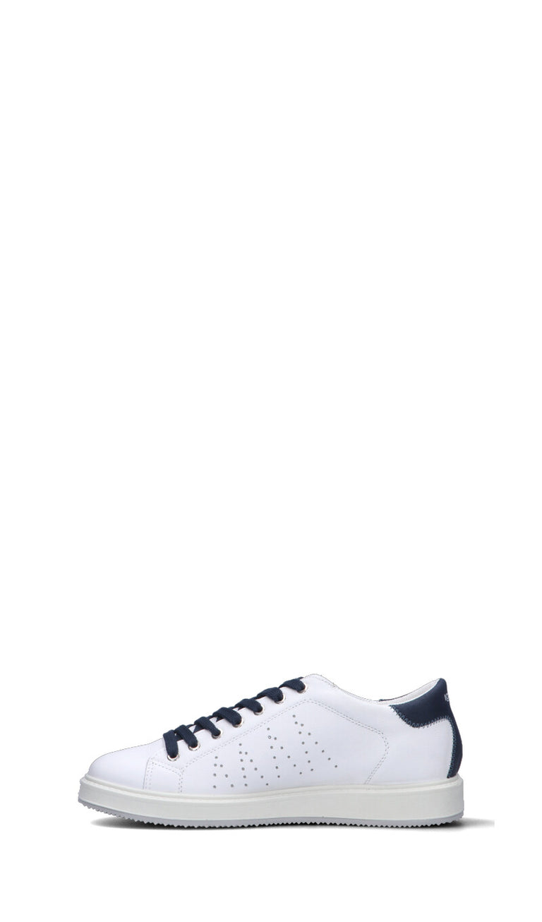 IGI&CO Sneaker uomo bianca/blu in pelle