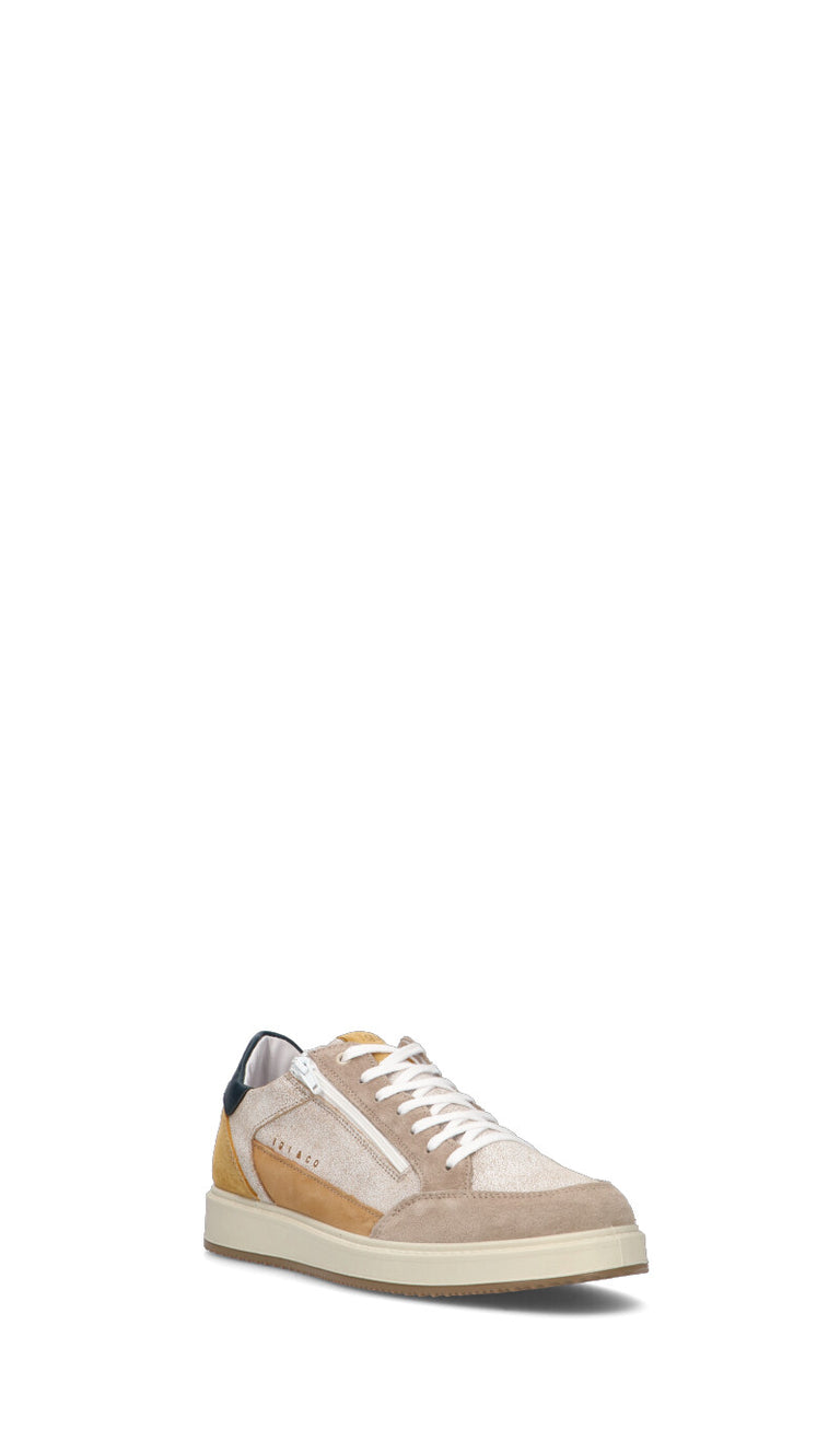 IGI&CO Sneaker uomo beige in suede