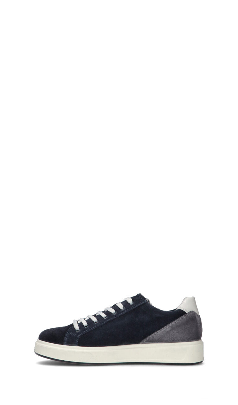 IGI&CO Sneaker uomo blu in suede