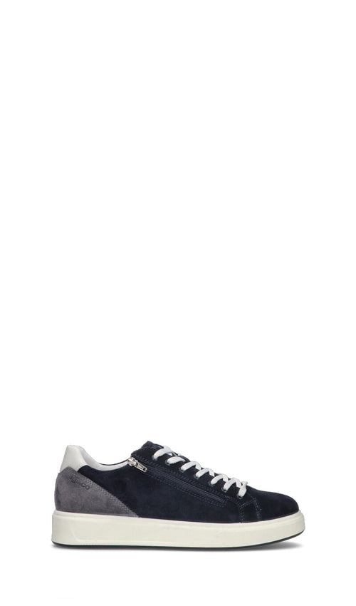 IGI&CO Sneaker uomo blu in suede