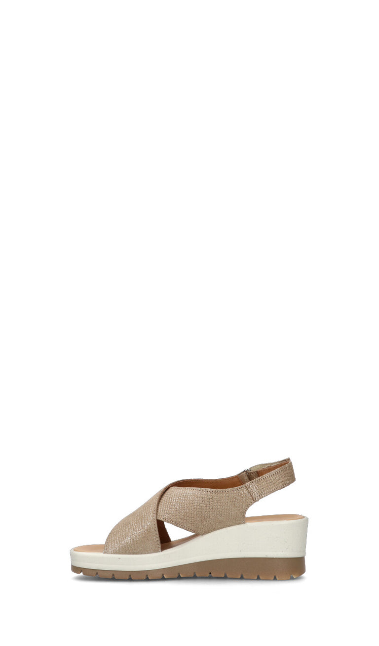 IGI&CO Sandalo donna champagne in pelle