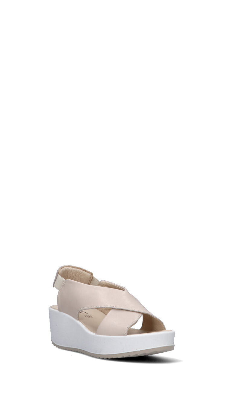IGI&CO Sandalo donna panna in pelle
