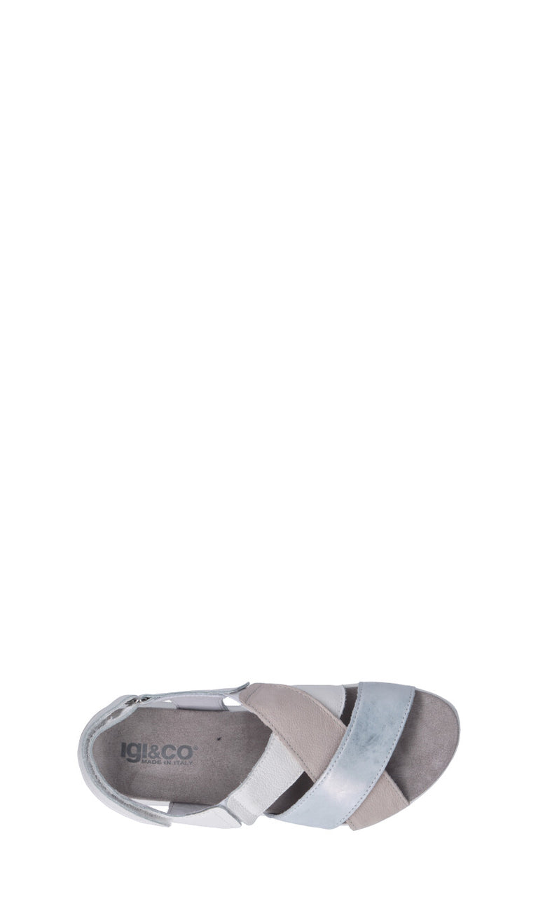 IGI&CO Sandalo donna argento in pelle